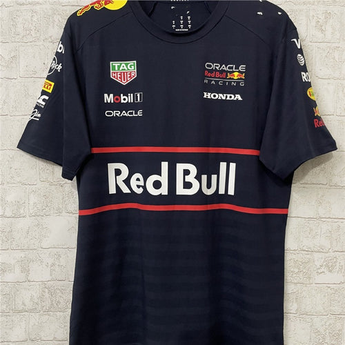 2026 New Fashionable Youth F1 Sports Racing Suit Short-sleeved Printed Men's T-shirt Breathable Racing Short-sleeved.