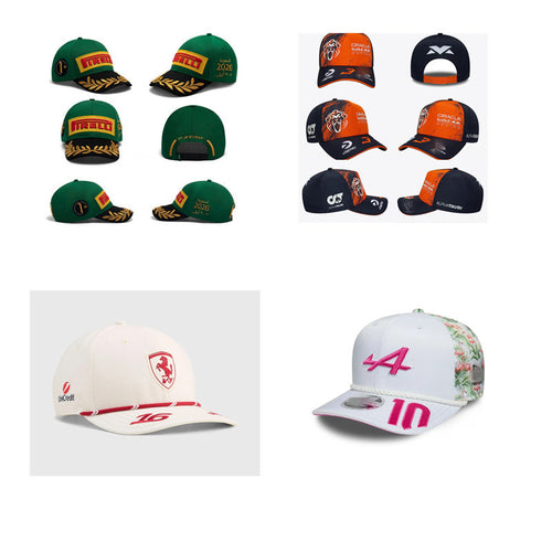 New Foreign Trade KTM Hat F1 Racing Baseball Cap Male And Female Fans Sun Visor Peaked Cap Adjustable Sports Hat
