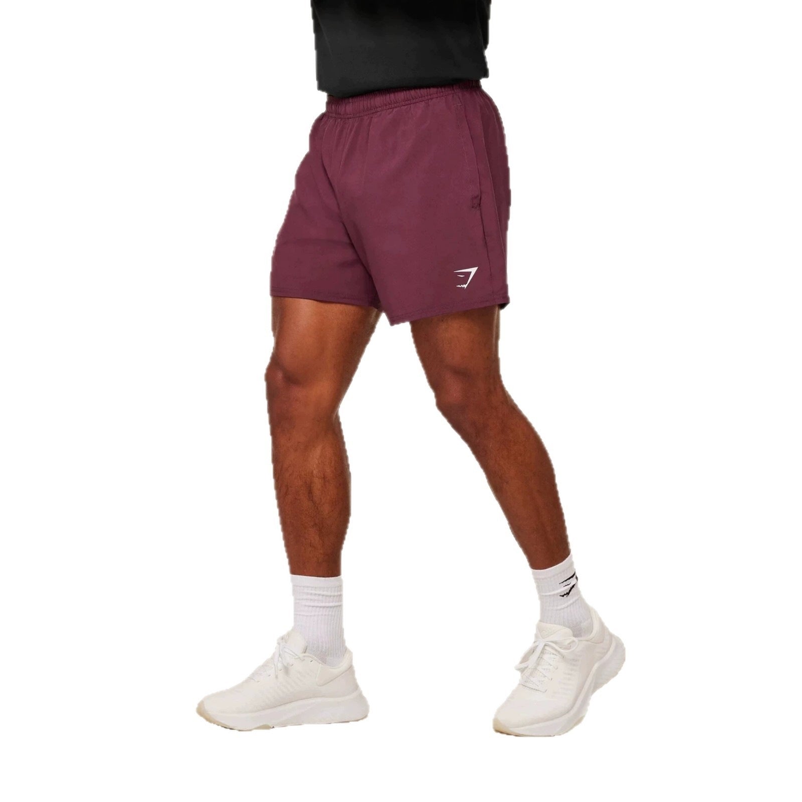 Gymshark American-Style Sports Shorts, Elastic Running Fitness Muscle Track And Field Shorts, Men's Quick-Drying Shorts