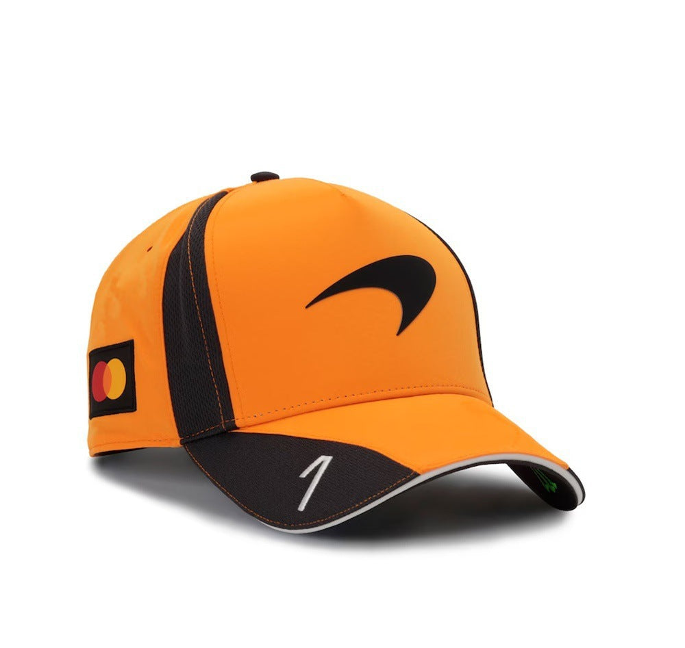 Gorra McLaren F1 Team — Lando Norris #1 · Naranja